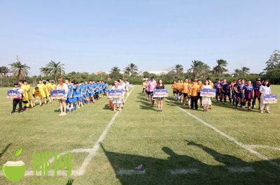 中南大“碧桂园西部中心杯”海南火枪手足球联赛开幕